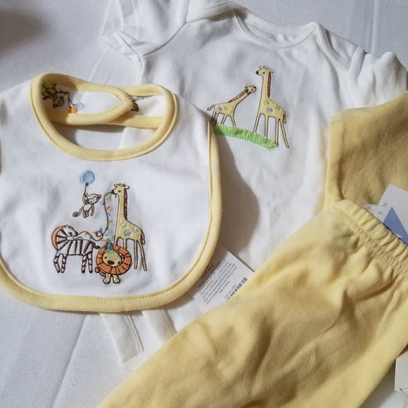 Gymboree Vintage NWT 3-6 month Yellow pants, Up to 3 month Jacket more like 3-6, - Picture 3 of 5